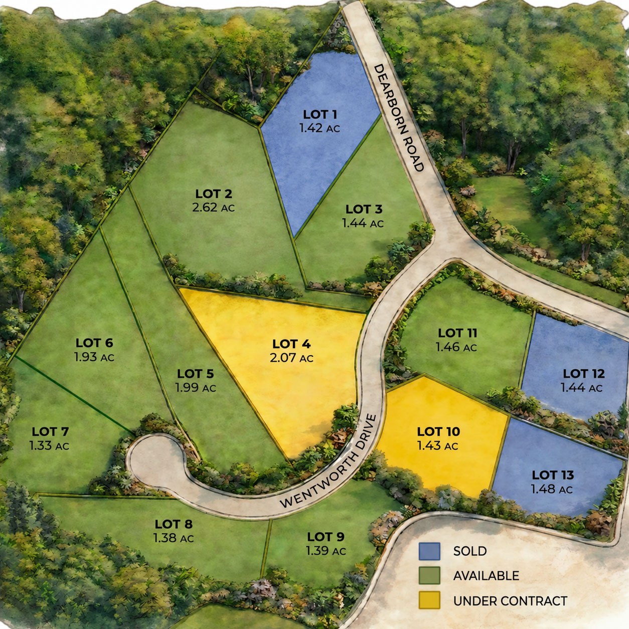 Dearborn Woods Site Plan